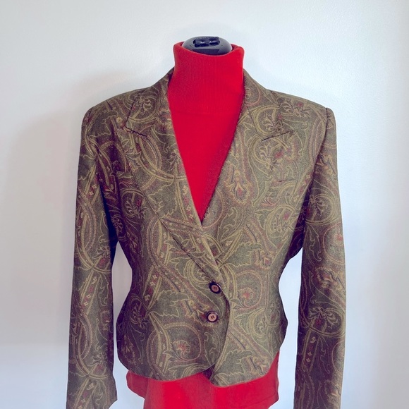 Burnt Orange Sleeveless Turtleneck Stretchy Tank Top Sz Lrg (2 for $10) - Picture 3 of 6